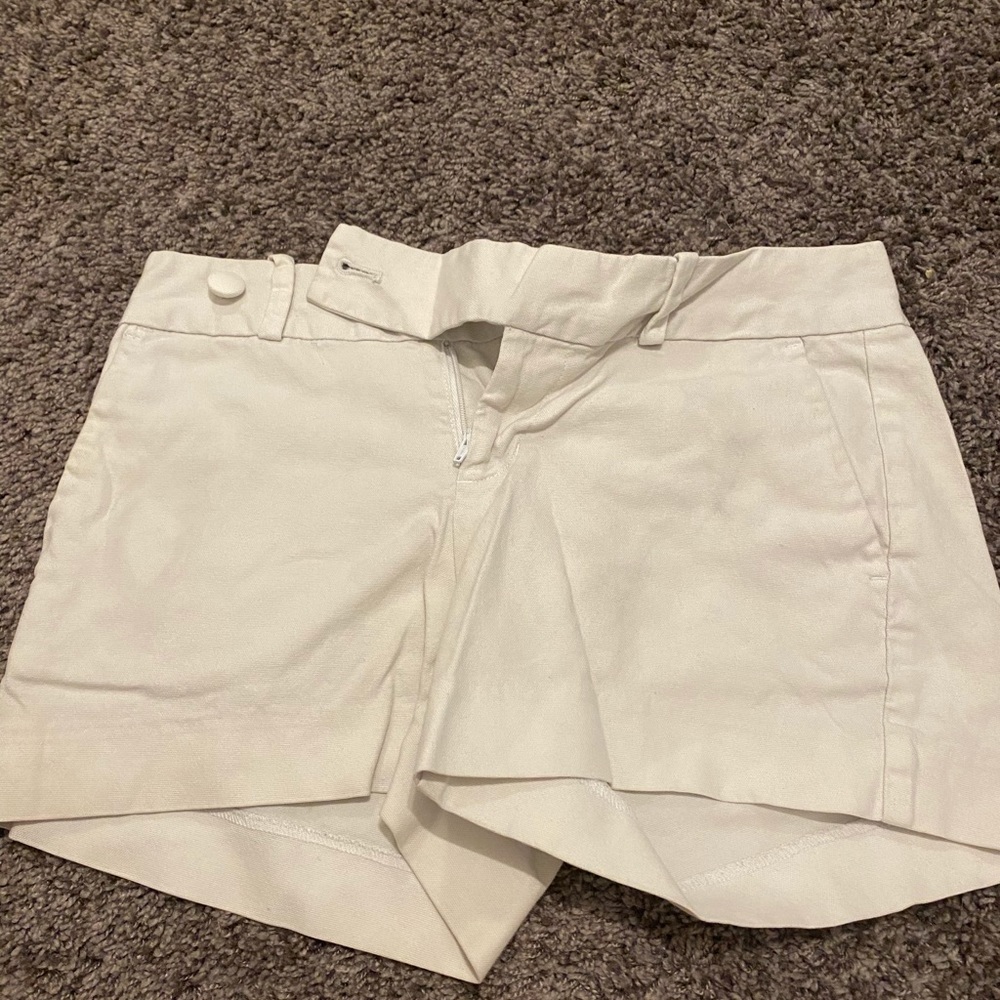 White Banana Republic shorts